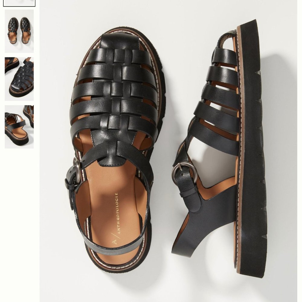 Fisherman Sport Sandals- color black- size 38